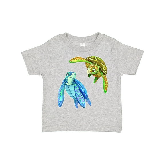 Inktastic Sea Turtles Swimming Together Boys or Girls Toddler T-Shirt