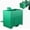 Green, variant on QinaQin 3 Point Ballast Box with 800 LBS Capacity,Ballast Box with 2 in Hitch Receiver,Quick Hitch Loader Attachment,Green