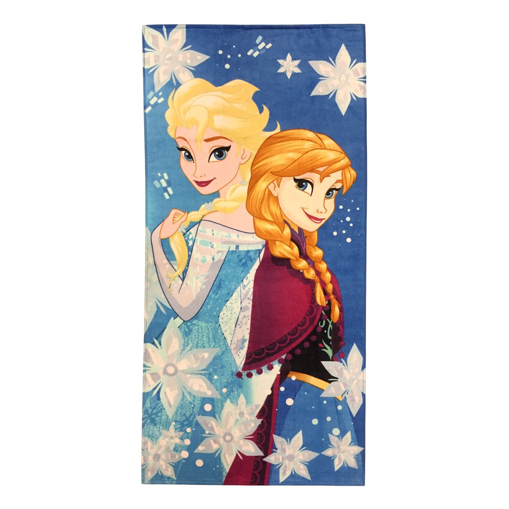 Disney Frozen Cotton 28" x 58" Beach Towel, 1 Each