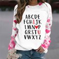thumbnail image 4 of TaTaai Hoodies Shirts for Women Early Fall Long Sleeve Tops Vintage Graphic Outfits Tops Fashion Pullover Tees Gift, 4 of 7