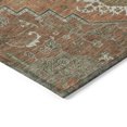 thumbnail image 4 of Addison Rugs Chantille Indoor/Outdoor Traditional Vintage Rust Washable Rectangle Rug, 3' x 5', 4 of 6
