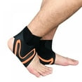 thumbnail image 4 of Ankle Support Socks Men Women Lightweight Breathable Compression Anti Sprain Left / Right Feet Sleeve Heel Cover Protective Wrap, 4 of 6