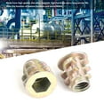 thumbnail image 3 of Furniture Fastener Nut,100pcs M4 M5 Zinc Fastener Nut Screw Nut High-End Performance, 3 of 9