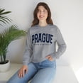 thumbnail image 7 of Prague Czech Republic Sweatshirt, Gifts, Crewneck, 7 of 7