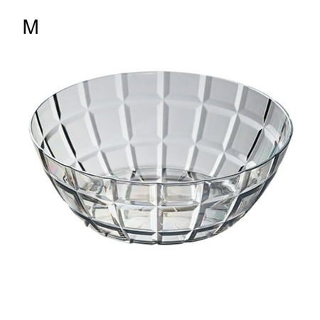 

Yixx Salad Bowl Eco-friendly Large Capacity Plastic Snack Serving Salad Bowl for Home