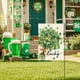 thumbnail image 1 of Bandera de jardín del Día de San Patricio de cuatro hojas Un jardín, 1 of 5