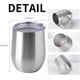 thumbnail image 5 of Vasos de Vino Térmicos YEBTS Life 350 mL Pack de 6 de Acero Inoxidable, 5 of 7