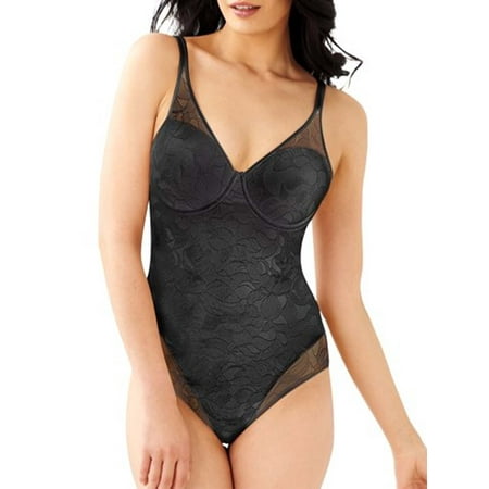 

Bali Ultra Light Body Shaper with Lace Black 34D Women s