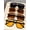 4pcs Black Tea Leopard Orange, variant on 1 Set Women's Summer Colorful Plastic Leopard Print Aviator Full Frame Fashion Glasses, Decorative Eyewear for Street Photography, Holidays, Music Festivals, Club & Vacation Outfits, Fits All Face Sh