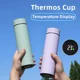 thumbnail image 2 of 500ml Smart Temperature Display Thermos Cup Cute Children's Student Water Bottle Coffee Mug Stainless Steel Portable Drinkware, 2 of 5
