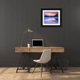 thumbnail image 3 of Talbot Frank, Christopher 31x26 Black Ornate Wood Framed with Double Matting Museum Art Print Titled - California, Ellery Lake at Sunset, 3 of 4
