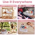 thumbnail image 3 of Baby Diaper Caddy Organizer for Girl Boy Large Nursery Storage Bin Basket Portable Holder Tote Bag for Changing Table and Car Baby Shower Gifts Newborn Essentials Baby Registry Must Haves Items, 3 of 6