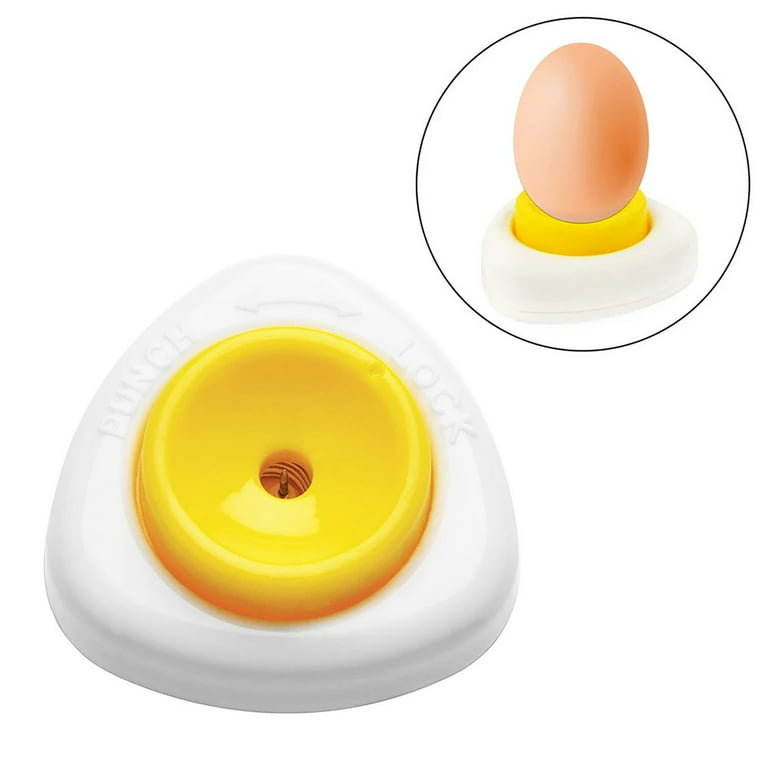 Elestoria Egg Pricker - Hard Boiled Egg Peeler, Egg Piercer, Egg Poker, Over Easy Egg Blower, Egg Topper, Egg Hole Puncher, Egg Peeler for Hard