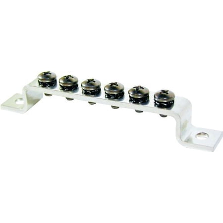 BUSBAR 100A 6 POS GROUNDING