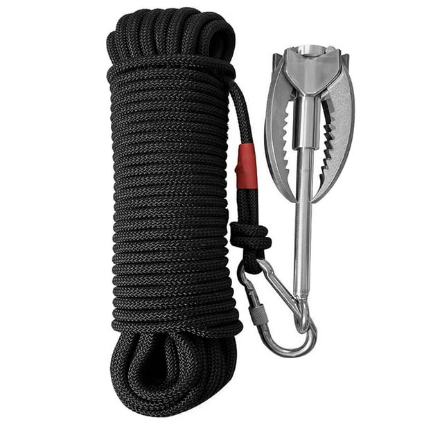 Grappling Hook With Rope Heavy Duty Outdoor Climbing And Adventure