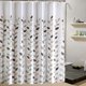 thumbnail image 1 of Cortina de ducha de 100x180cm, resistente al moho y al moho, cortinas de baño con 12 ganchos, 1 of 5