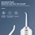 thumbnail image 4 of Irrigador dental eléctrico con 4 boquillas, portátil, para el hogar, herramienta de limpieza dental blanca, 4 of 12