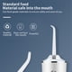 thumbnail image 4 of Irrigador dental eléctrico con 4 boquillas, portátil, para el hogar, herramienta de limpieza dental blanca, 4 of 12