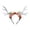 H #4, variant on 2026 Deer Antlers Headband with Pink Flowers Reindeer Horns Woodland Headpiece, Rose Deer Ears Halloween Decoration for Women , Funny Lightweight Halloween Christmas Accessory G