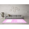 thumbnail image 3 of Ahgly Company Indoor Rectangle Solid Pink Modern Area Rugs, 8' x 10', 3 of 4