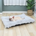 thumbnail image 1 of Teissuly Winter Warm Plush Pet Kennel Removable And Washable Thickened Non-slip Stainresistant Dog Mat Washable Dog Kennel Soft Cats Kennel Suitable 11 To 33 Pounds Teissuly WER2023112003480, 1 of 8