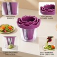thumbnail image 6 of Manual Vegetable Spiralizer and Curler for Rose Flower Carving Stainless Steel Multifunctional Peeler Carrot Cucumber Rose Garnishing Slicer Tool Kitchen Gadget, 6 of 6