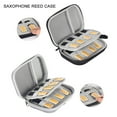 thumbnail image 4 of 7829 Saxophone Tongue Carrying Case Zippers Bag with Meshs Pocket for Clarinet Sax Tongue, 4 of 8