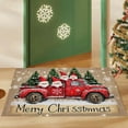 thumbnail image 4 of TIELUTT Festive Christmas Doormat Non Indoor/Outdoor Holiday Rug For Home Decoration For Woven Throw Blankets Blanket for Couch Comfiest Blanket Knitted Throw Blankets for Bed Loving Room Rugs, 4 of 4