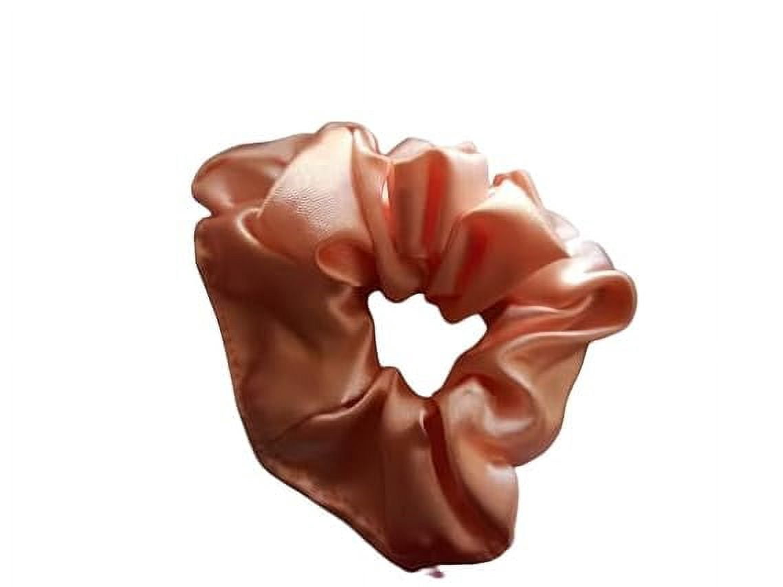 6 PCS SATIN HAIR BAND WOMEN / GIRLS FASHION RUBBER HAIR BAND