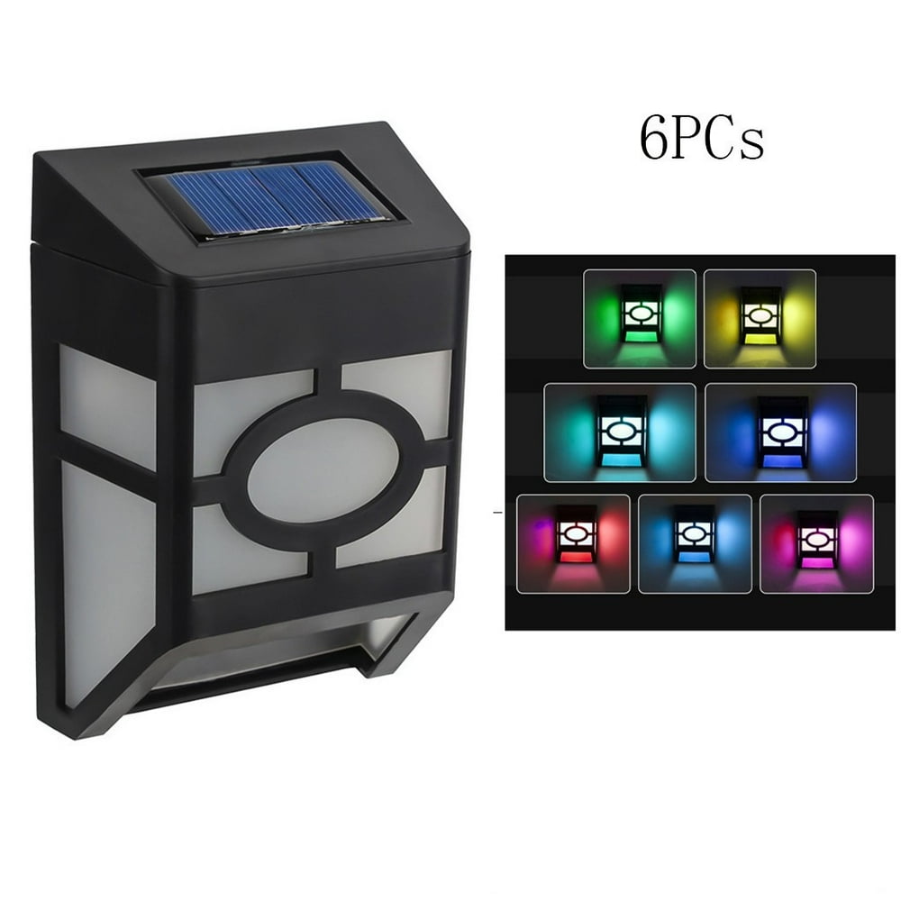 ACTOPS Solar Deck Lights 2LED Outdoor Garden Decorative ... ACTOPS Solar Deck Lights 2LED Outdoor Garden Decorative ...