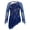 Navy Blue, variant on Kids Girls Sparkly Figure Skating Dress Long Sleeve Modern Lyrical Dance Dress for Competitions Burgundy 10