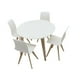 thumbnail image 5 of Silla de mesa para casa de muñecas,Juego de mesa y sillas de comedor en miniatura para casa de muñecas,Juego de mesa y sillas con muebles en miniatura para juegos de simulación,Muebles en, 5 of 9