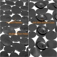thumbnail image 4 of Uxcell 27.5" x 14.2" Alfombrilla de baño antideslizante para bañera de baño negra, 4 of 6