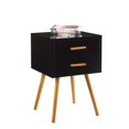 thumbnail image 1 of Convenience Concepts Oslo 2 Table de Fin de Tiroir en Noir, 1 of 4