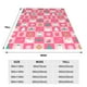 thumbnail image 3 of Balery Pink Christmas Cheer Manta de Felpa Suave y Acogedora – Cobija de Franela Aterciopelada para Cama, Lavable y Cálida para Sofá, Mascotas, Transpirable-80"x60", 3 of 7