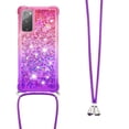 thumbnail image 3 of Funda para Samsung Galaxy S20 FE 4G/5G Brillantina Líquida Divertida Reluciente y con Cristales en Movimiento Cuerpo Cruzado con Cordón Ajustable, 3 of 5