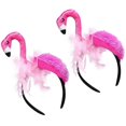 thumbnail image 4 of Here's a refined and engaging product description for your **2pcs Flamingo Cartoon Headband**:\n\n \n\n🎉 **2pcs Flamingo Cartoon Headbands – Fun &, 4 of 5