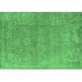 thumbnail image 1 of Ahgly Company Indoor Rectangle Oriental Emerald Green Industrial Area Rugs, 7' x 9', 1 of 4