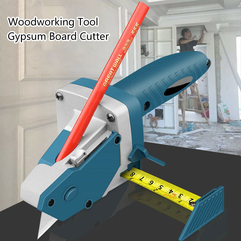 Manual Gypsum Board Cutter Foam board Hand Push Drywall Woodworking Cutting Tool 