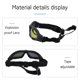 thumbnail image 4 of Gafas para perros de raza mediana y grande, gafas de sol para perros con protección UV con almohadilla de esponja y correa ajustable, a prueba de viento y polvo, 4 of 5