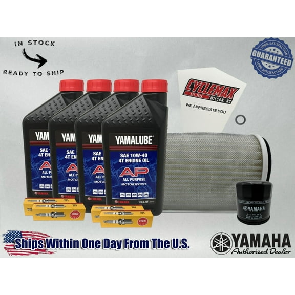 Cyclemax Standard Yamalube Tune-Up Kit fits 2003-2024 Yamaha FJR1300