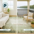 thumbnail image 4 of Addison Rugs Chantille Indoor/Outdoor Transitional Lodge Celery Machine Washable Rectangle Rug, 10' x 14', 4 of 8