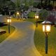 thumbnail image 4 of OFFIGAM 10Ud Estacas De Para Lámparas Solares En Jardín De Plástico Negro Resistente Y Antióxido, 4 of 8