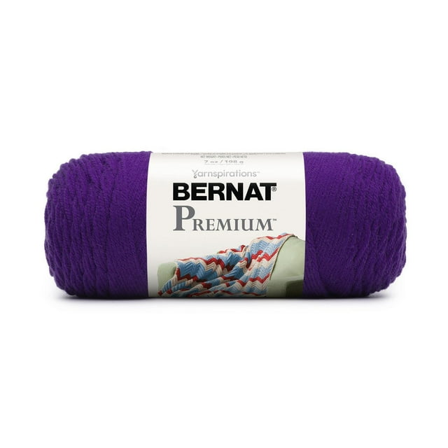 "Bernat® Fil Premium™, Acrylique #4 Moyen, 7oz/198g, 360 Yards"