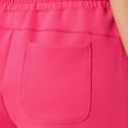 thumbnail image 4 of Mondetta Womens Midweight Ribbed Scuba Short (Raspberry Sorbet,XX-Large), 4 of 4