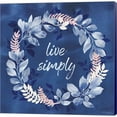 thumbnail image 1 of Great Art Now Indigo Petals IV by Beth Grove, Canvas Wall Art, 12W x 12H, 1 of 2