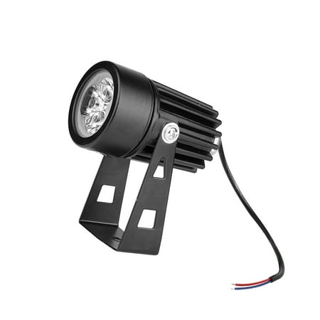 

Kironypik Lawn Light Waterproof Aluminum Household Accessories Craftsmanship Flood Lamp 12V DV Beam Angle 60 Degree Metal Spotlight Cold Cold 1 Pc
