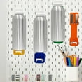 thumbnail image 3 of 2-PCS Magnetic Aerosol Can Holder, Double-Sided Powerful Magnet Bottle Holder, Spray Can Wall Mount Organizer Paint Can Bottle Rack for Garage,Toolbox, Workspac,Yellow, 3 of 4
