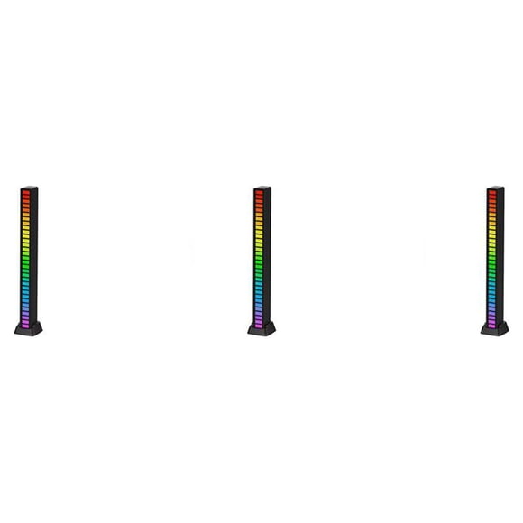 Bearachild RGB Colorful Rechargeable Light Gaming Voice Accessory Lighting Sound Activated Charging Ambient Lamp Control Wireless Type-c Type1 NO1
