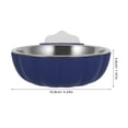 thumbnail image 2 of unbranded Bowl Para Alimentación De Periquitos En Inoxidable Con Antideslizante Azul, 2 of 8